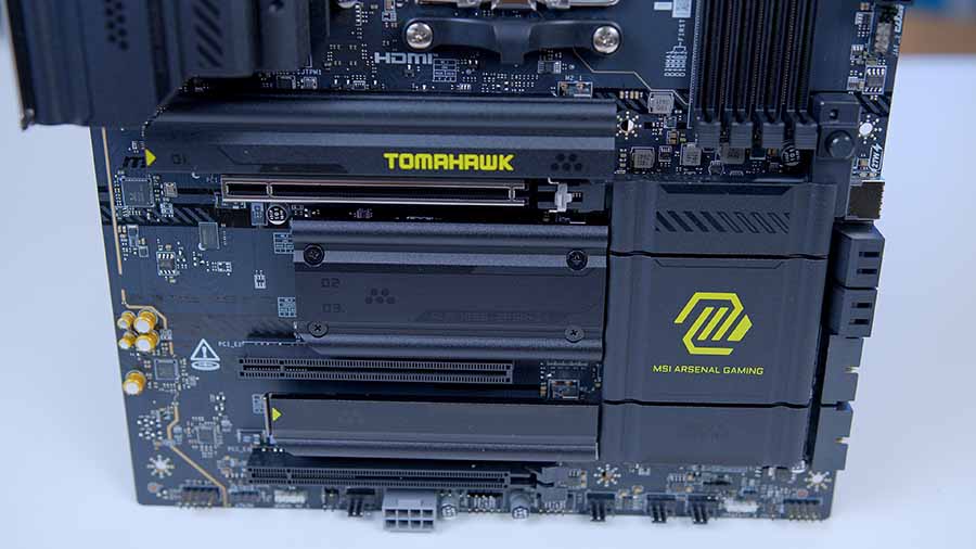 MPI_MSI MAG X870E TOMAHAWK Bottom Half