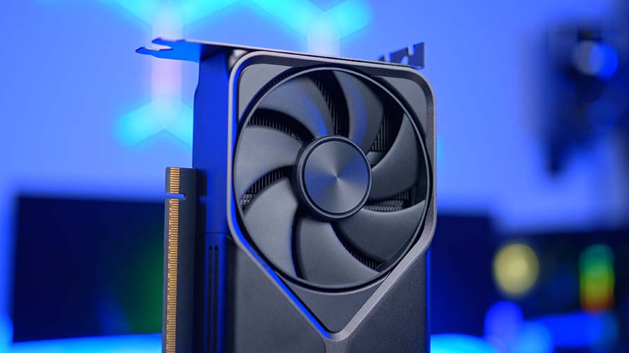 MPI_NVIDIA GeForce RTX 5070 Fan Close Up