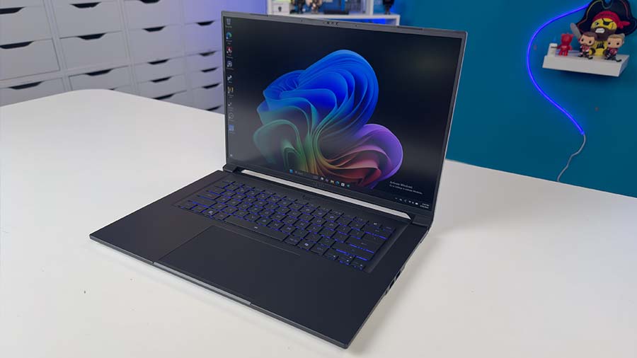 MPI_Gigabyte AERO X16 W1H Wide Angled Screen On Test