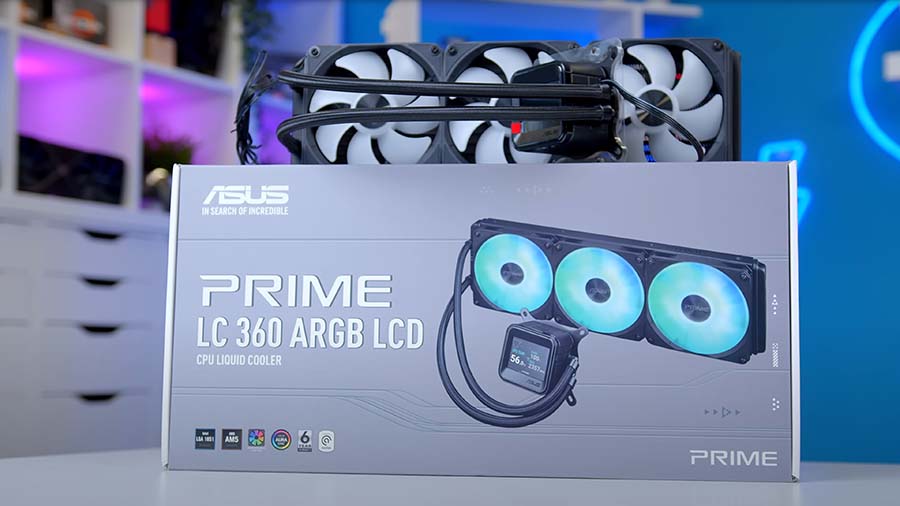 MPI_APNX C1 + ASUS 9070 XT CPU Cooler