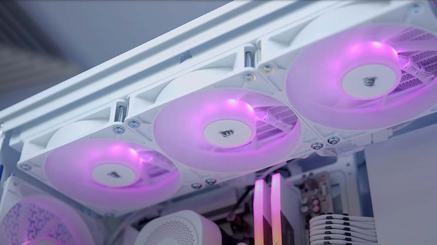 MPI_Corsair Nautilus 360 RS ARGB RGB Fans in Build