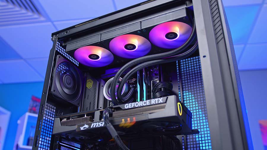 MPI_MSI MPG Velox 300R Airflow PZ Cooler in Build