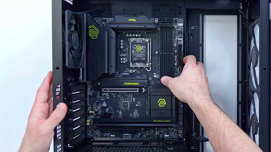 MPI_MSI MPG Velox 300R Airflow PZ Motherboard Install