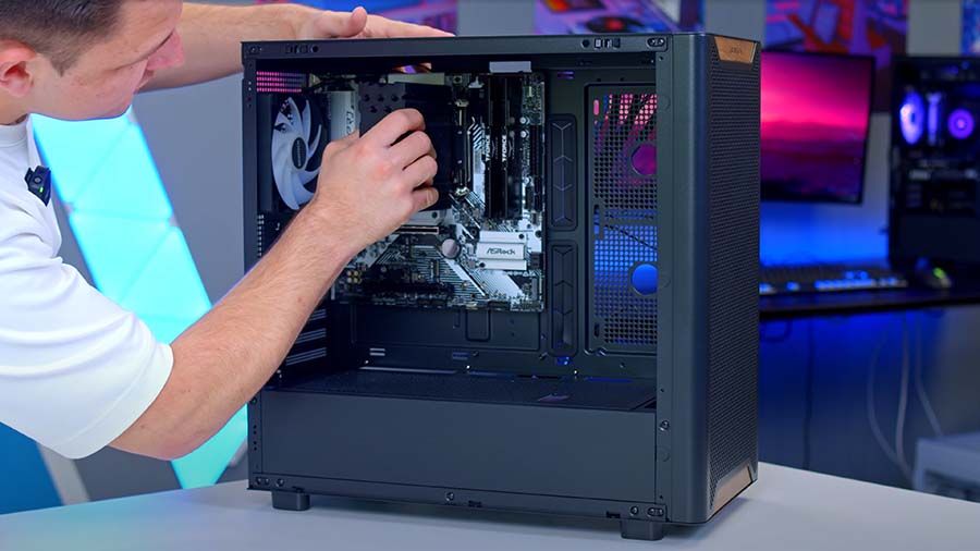 MPI_Montech XR Wood Motherboard Install