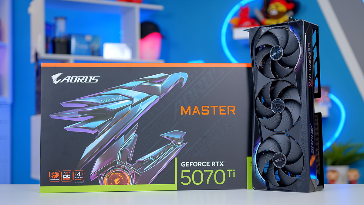 Gigabyte AORUS RTX 5070 Ti MASTER
