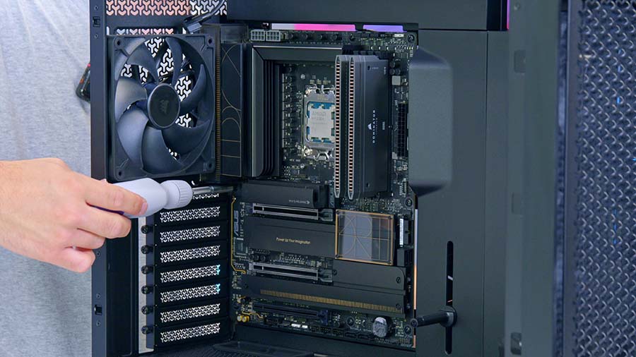 MPI_Corsair FRAME 5000D Motherboard Installation