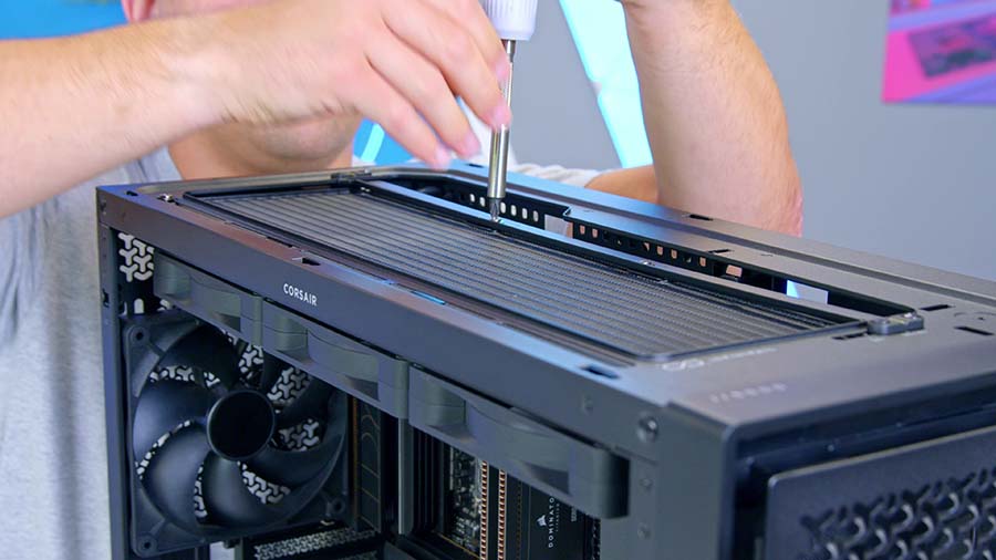 MPI_Corsair FRAME 5000D Radiator Installation