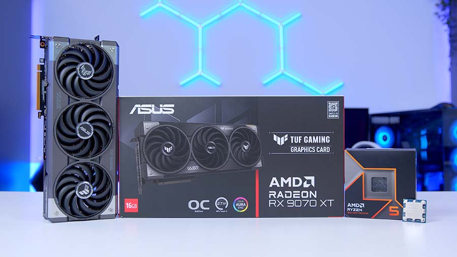 MPI_ AMD Ryzen 5 9600X & AMD Radeon RX 9070 XT