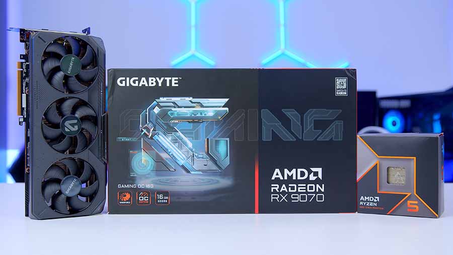 MPI_AMD Ryzen 5 9600 & AMD Radeon RX 9070