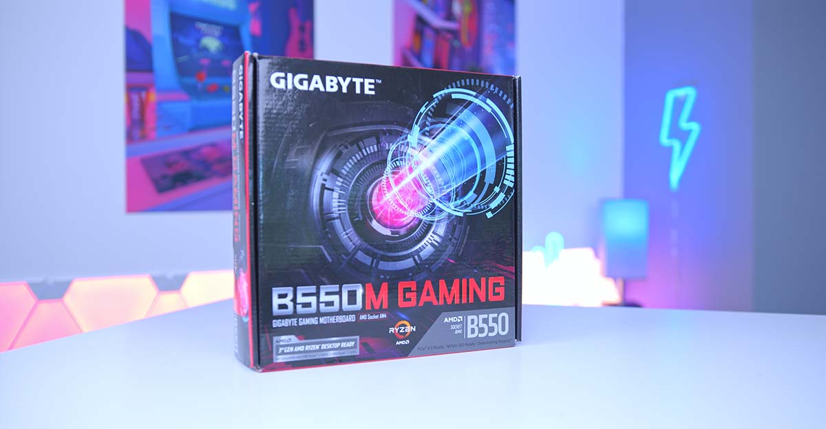 Gigabyte B550M Gaming - Feature Image