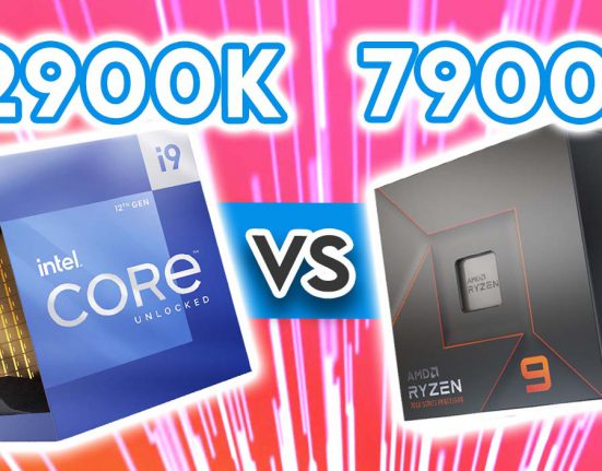 Intel Core i9 12900K vs Ryzen 9 7900X