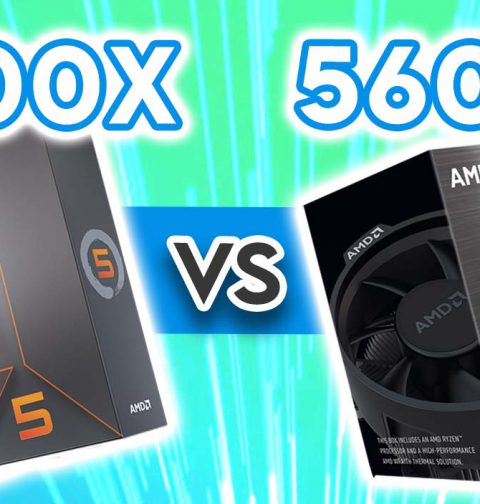 Ryzen 5 7600X VS Ryzen 5 5600X