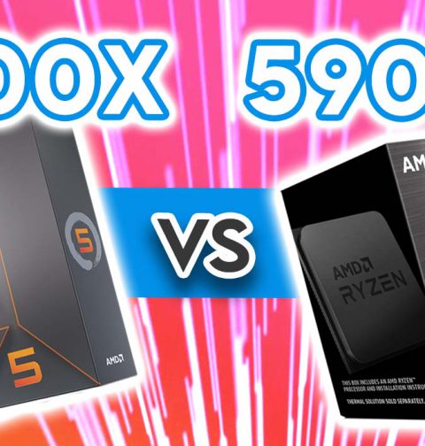Ryzen 5 7600X VS Ryzen 9 5900X