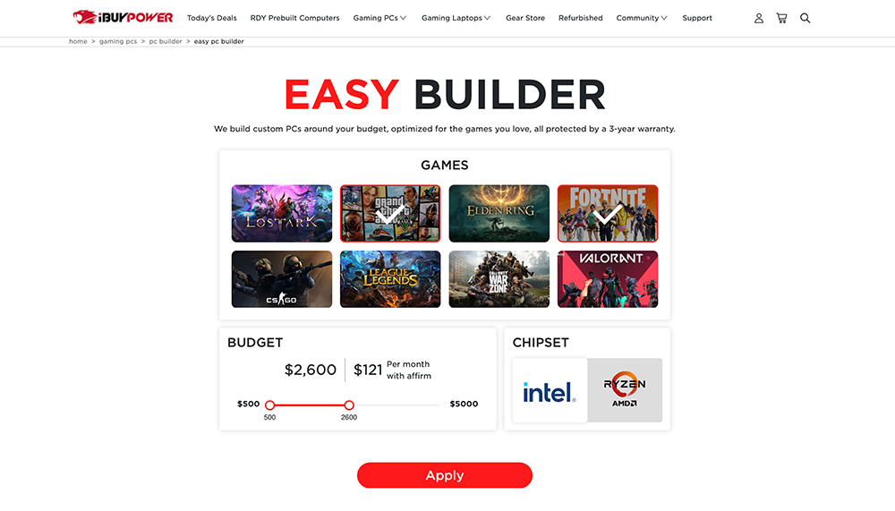 best pc building website