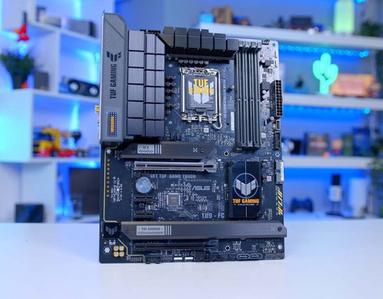 ASUS TUF B760 Whole Motherboard Feature Image