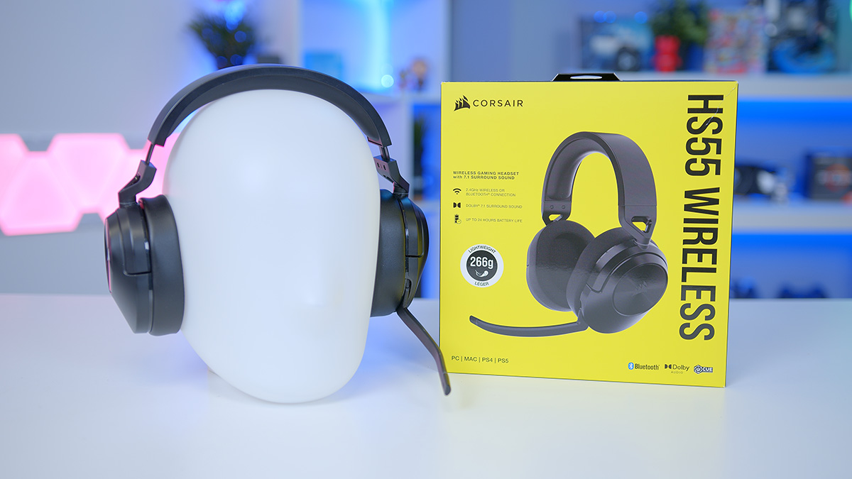 Corsair HS55 Wireless Gaming Headset Review