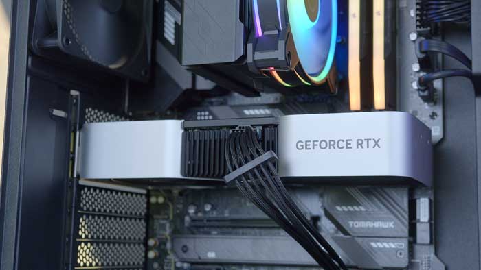 NVIDIA GeForce RTX 4060 Ti Founders Edition in Build