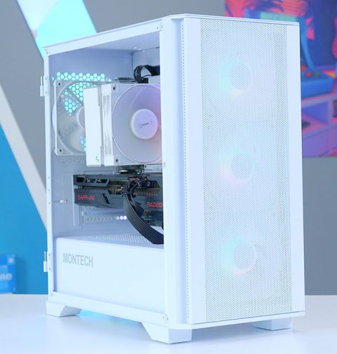 Montech + 6750 XT PC Build Feature Image