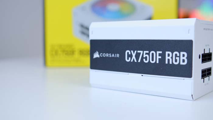 Corsair CX750F RGB Close-Up