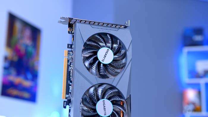 Gigabyte Eagle OC RX 6600 Fans Vertical