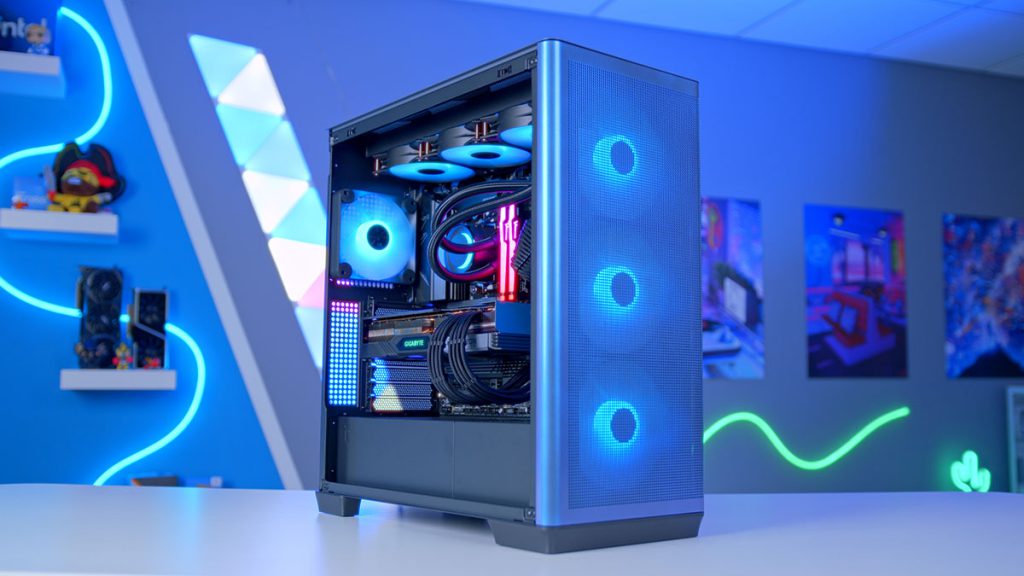 APNX C1 Review – A Blue PC Case! - GeekaWhat