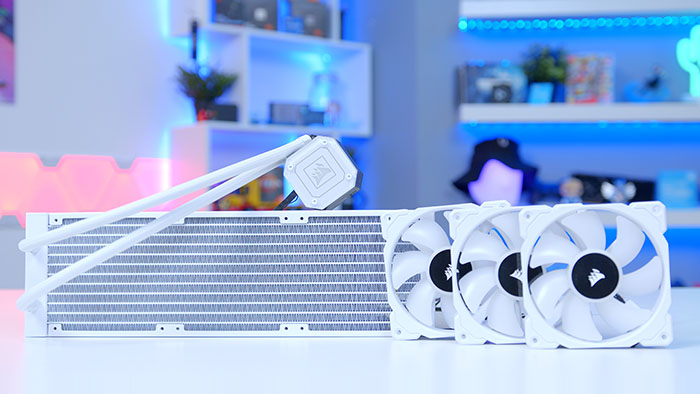 Corsair iCUE H150i Elite Capellix XT Radiator and Fans