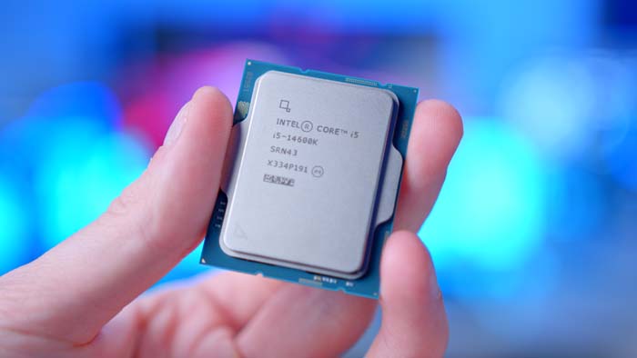 Intel Core i5 14600K in Hand