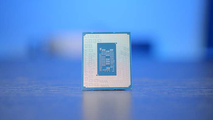 Intel Generic Shot Blue Background