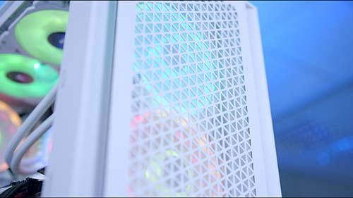 PI_Corsair 4000D Airflow White Front Panel RGB Fans