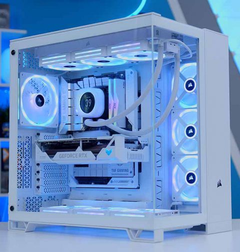 FI_6500X White + 4070 Ti SUPER PC Build