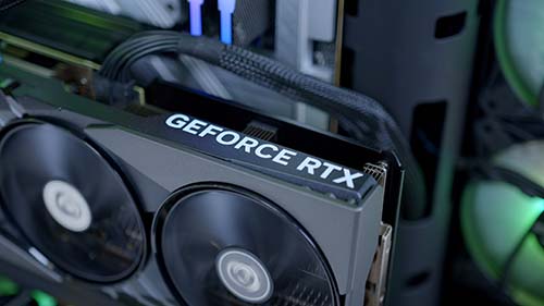 PI_MSI RTX 4070 Ti SUPER Gaming X Slim GeForce RTX Logo