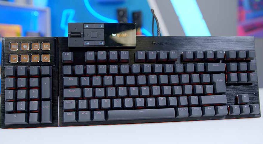 MPI_be quiet! Dark Mount Wide Switched On