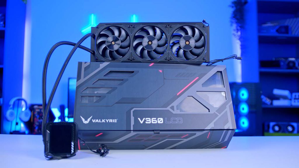 Valkyrie V360 LCD CPU Cooler Review - GeekaWhat