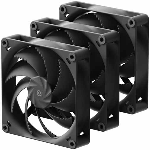PI_HAVN H14 Black PWM Triple Fan Pack - 140mm