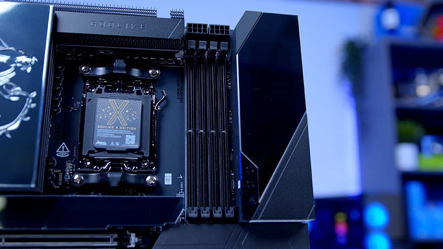 MPI_MSI MEG X870E GODLIKE X EDITION RAM DIMMs