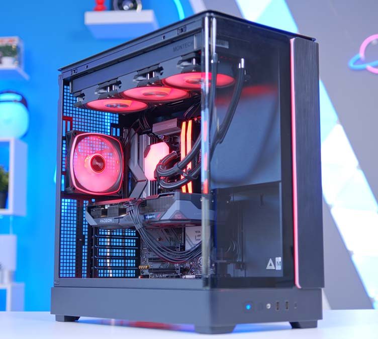 FI_[DM86] Montech King 45 Pro + RX 9070