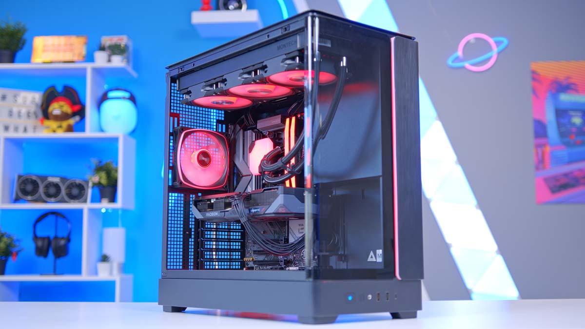 FI_[DM86] Montech King 45 Pro + RX 9070