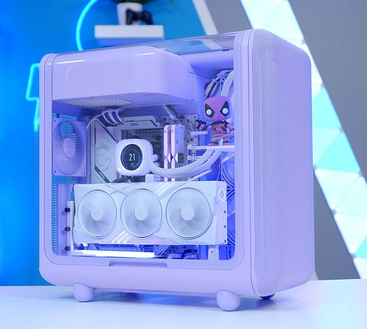 FI_[SR190] HYTE X50 Ryzen 5 9600X & MSI RTX 5070 Ti