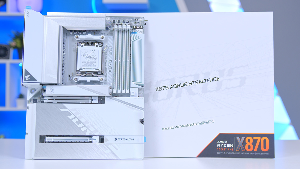 FI_Gigabyte X870 AORUS STEALTH ICE