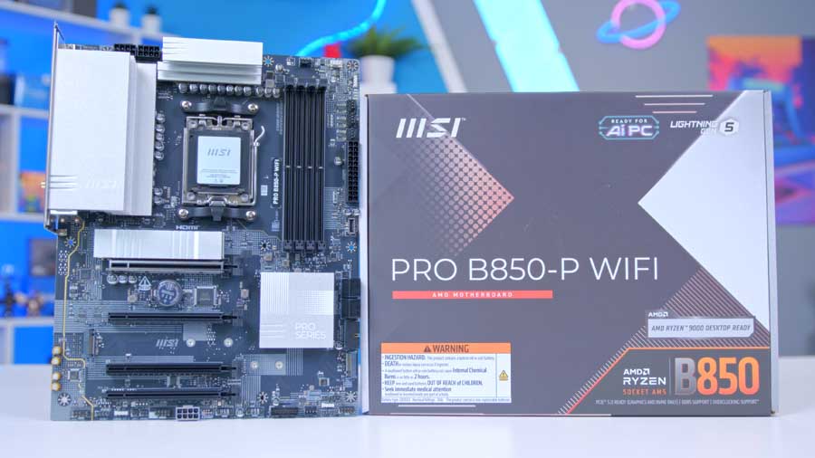 MSI PRO B850-P WIFI ATX motherboard