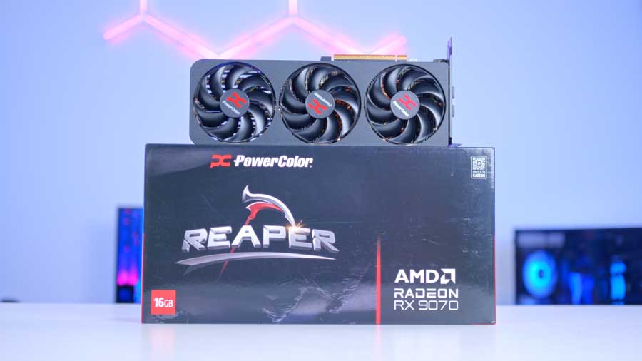 PowerColor Reaper Radeon RX 9070 16GB graphics card