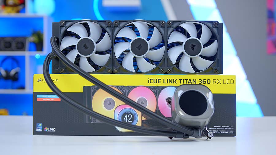 Corsair iCUE LINK TITAN 360 RX LCD