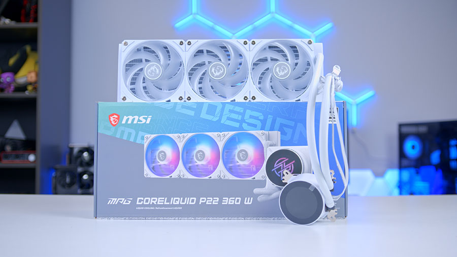 MSI MPG CoreLiquid P22 360 White