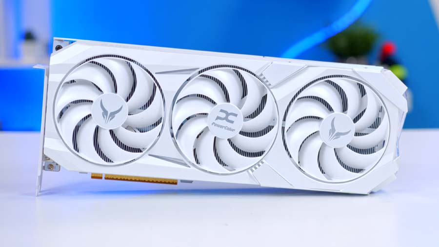 PowerColor Red Devil RX 9070 XT White graphics card